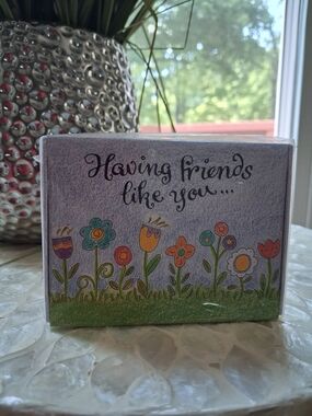 Carlton Cards Wish Boxes in Lavender and White